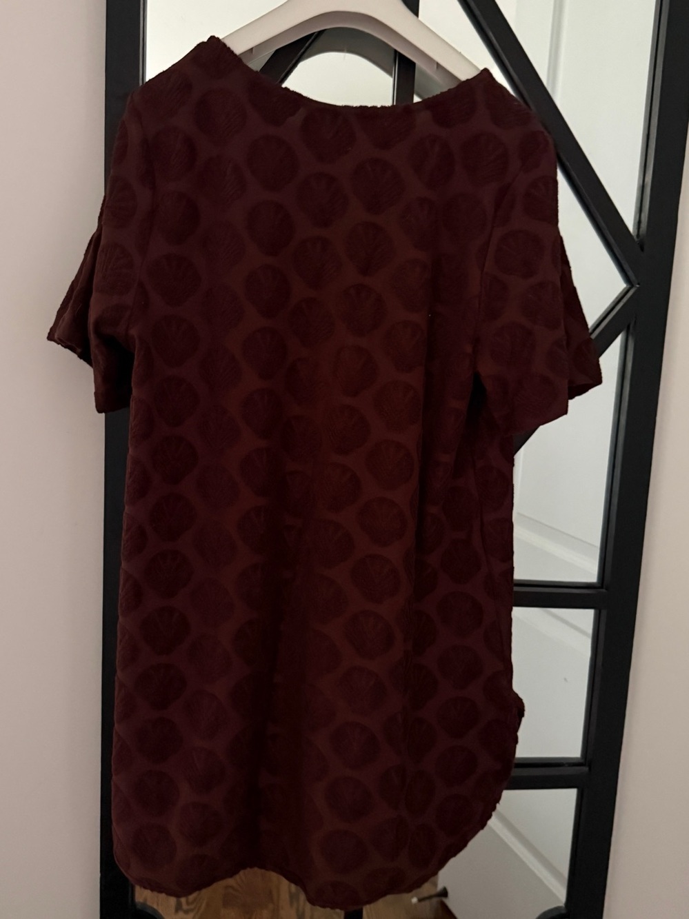 Celandine Terry Mini Dress Brown NWT Medium - Picture 5 of 6
